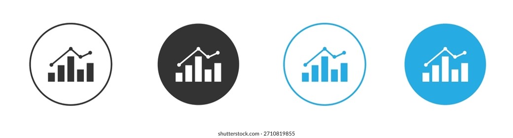 Benchmarking icon. Graphic icon design template