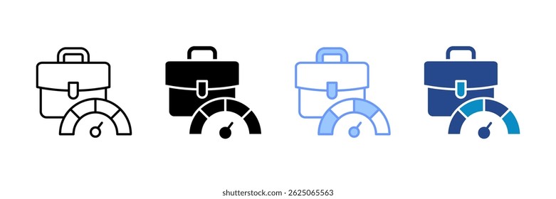 Benchmarking Icon Set Multiple Style Collection