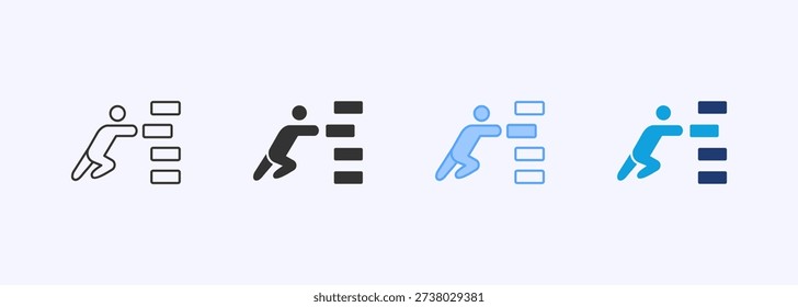 Benchmarking Icon Set Multistyle Various Collection Element For Design