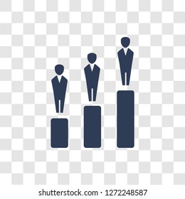 Benchmarking icon. Trendy Benchmarking logo concept on transparent background from Human Resources collection