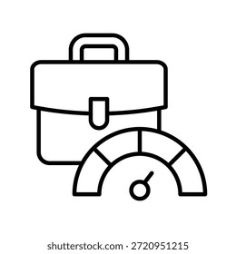 Ilustración vectorial de iconos de esquema de referencia