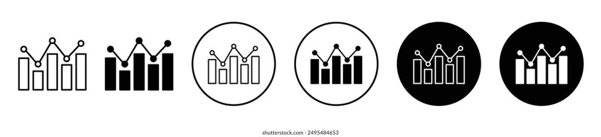 Benchmarking thin line vector icon set.