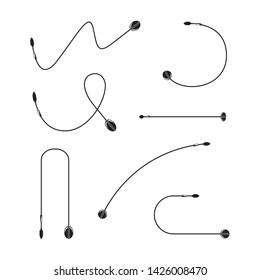 bend arrows and bows element set
