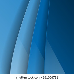 Bend blue stripes