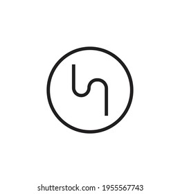 Bend icon design. vector illustration