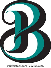 Diseño de camiseta de Vector Bend latter