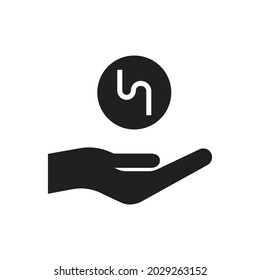 Diseño de iconos plegados a mano aislados en fondo blanco. Ilustración del vector 