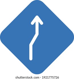 icono de color de glifo vectorial de plegado