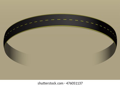 Bended road