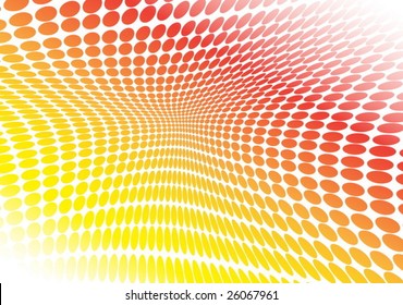 Bending dots