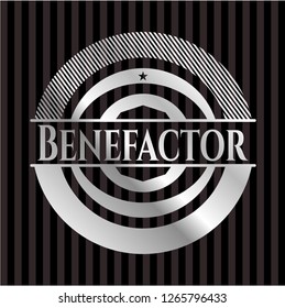 Benefactor silver emblem or badge