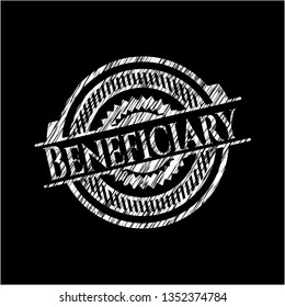 Beneficiary chalkboard emblem