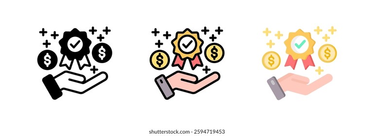 Benefit Icon Element For Design