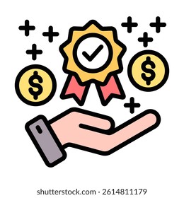 Benefit Icon Element For Design