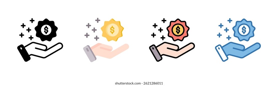 Elemento de icono de beneficio para el diseño