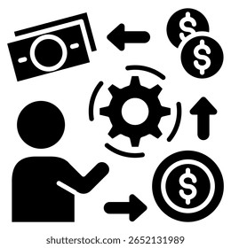 Elemento de icono de beneficio para el diseño