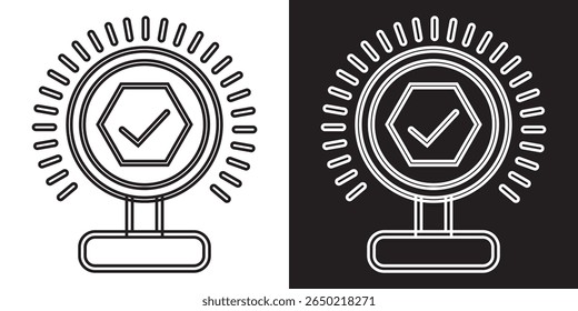 Nutzen-Symbole.  Vektorgrafik. EPS 10 AI