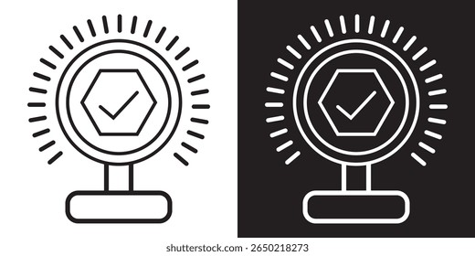 Benefit  icons.  vector illustration. EPS 10 AI