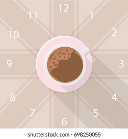 The benefits of drinking coffee. Drinking coffee makes you feel refreshed all the time.