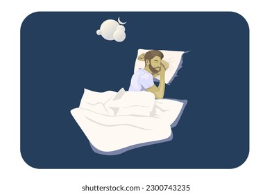 Benefits of good sleep. Healthy sleeping habit. Not getting enough sleep is bad for Health. Sleep well live well. Sleep tight. Insomnia vector. Healthy lifestyle. Medication for healthy sleeping. 