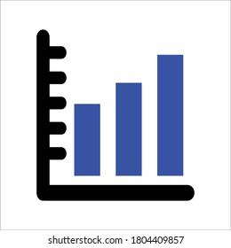 Benefits Graph Chart Bar Business Icon Stock Vector (Royalty Free ...