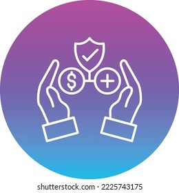 Benefits vector icon. Can be used for printing, mobile and web applications.