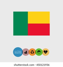 Benin flag