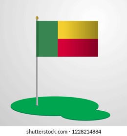 Benin Flag Pole