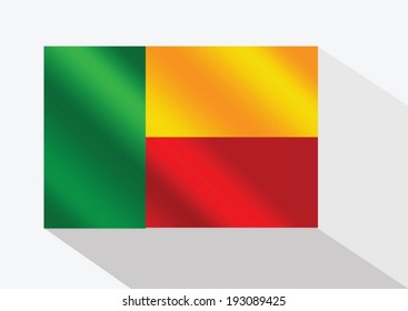 Benin flag themes idea design