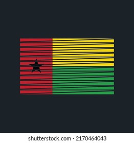 Benin Flag Vektor. Nationalflagge