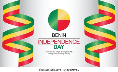 Benin Independence Day Celebration Illustration Vector Template
