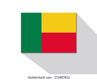 benin long shadow flag