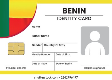 Benin National Identity Card and Identity Card