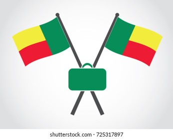 Benin Republic Emblem Business Kit