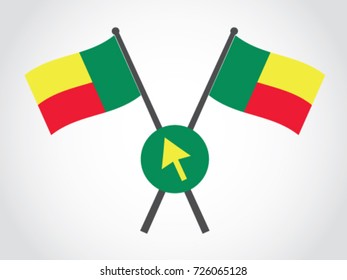 Benin Republic Emblem Internet Traffic