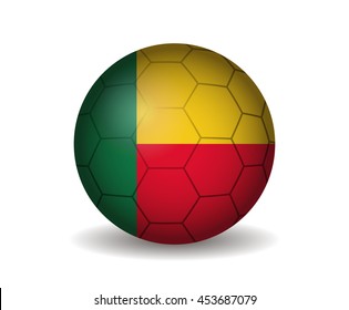 benin soccer ball