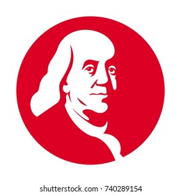 benjamin franklin vector logo.