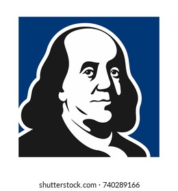 benjamin franklin vector logo.