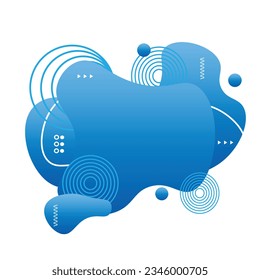 Benner abstract background blue liquid 