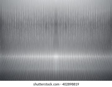 Bent metal background