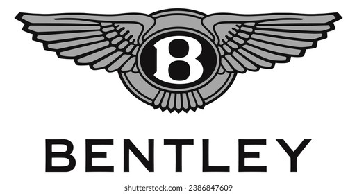 Bentley car logo icon sign symbol
