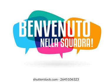 Benvenuto nella squadra, Bem-vindo à equipe em italiano