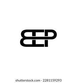 BEP initial letter monogram logo