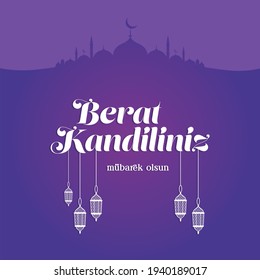 Berat Kandili ist eine der fünf heiligen islamischen Nächte.