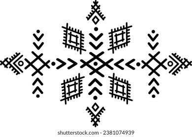 Berber  symbol, Tifinagh, Berber design, Amazigh culture , Amazigh  tattoo.Vector illustration.