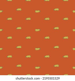 Beret engraved seamless pattern. Vintage headdress in hand drawn style. Sketch texture for fabric, wallpaper, textile, print, title, wrapping paper. Vector illustration.