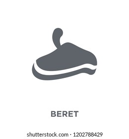 Beret icon. Beret design concept from Clothes collection. Simple element vector illustration on white background.
