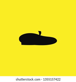 beret icon vector