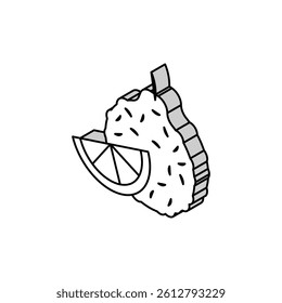 bergamot aromatherapy isometric icon vector. bergamot aromatherapy sign. isolated symbol illustration