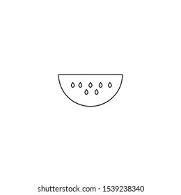 Bergamot icon. Citrus fruit symbol. Logo design element